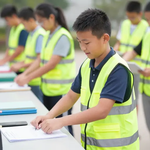 这份工作非常适合他，因为他喜欢在户外工作。