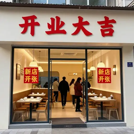 那家餐厅是新开的；它上个月才开业。