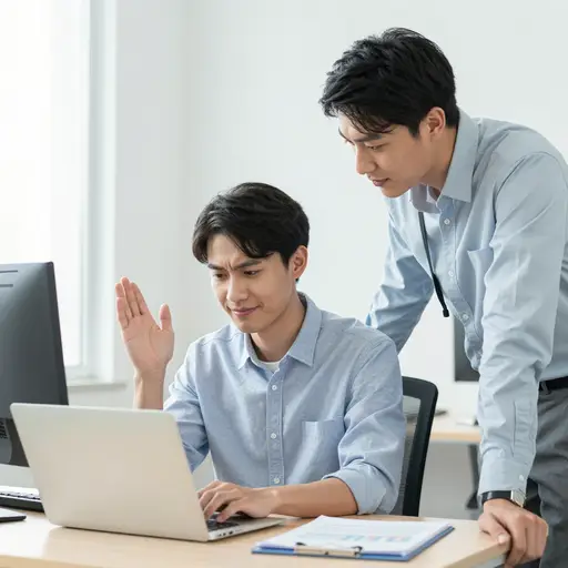 "我能用你的电脑吗？" "当然不行。"