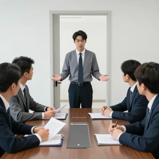这个决定是管理层做出的，我与此事无关。