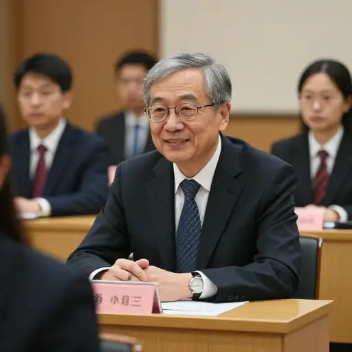 我发现其中一位考官是一位非常著名的经济学家。