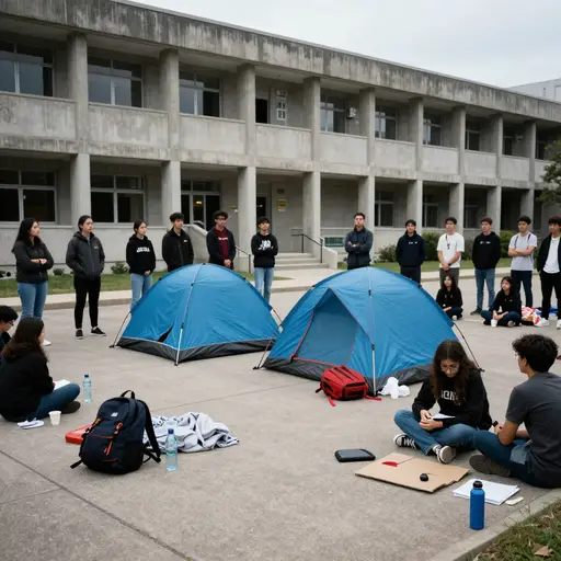 学生们为了展示希腊人民对军政府的反对，占领了他们的学校多日。