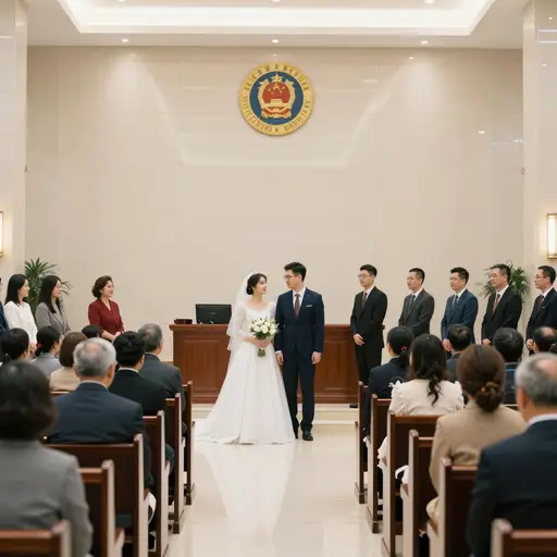 婚礼将首先在教堂举行，然后在市长面前举行，市长将亲自来到城堡参加民事婚礼。