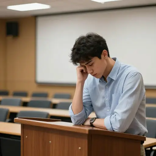 “你的演讲怎么样？”“别提了！”