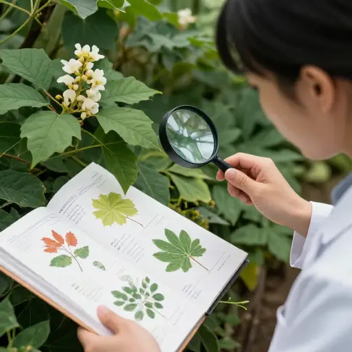 植物学家使用一个详细的植物分类系统。