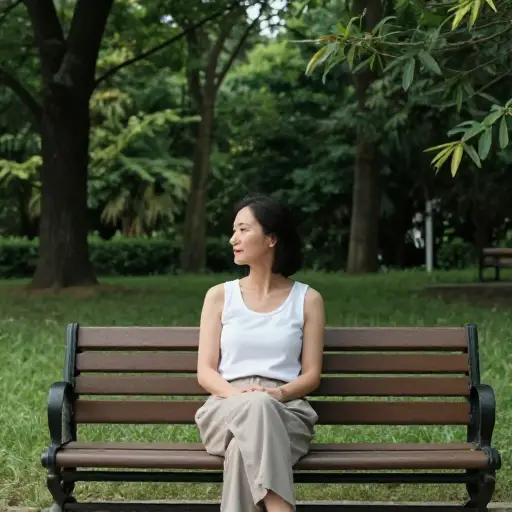 出于本性，她是个喜欢独处的人。