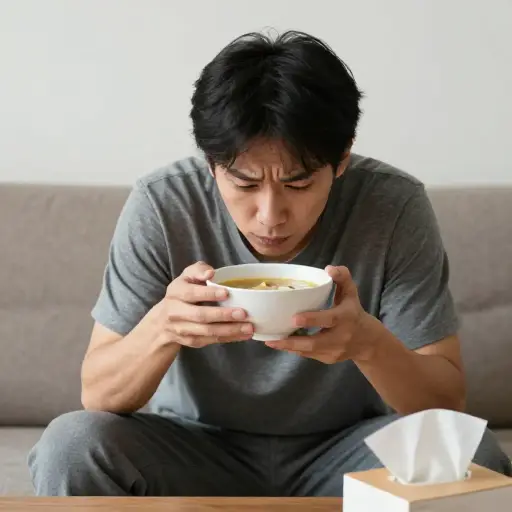 感冒时你经常失去味觉。