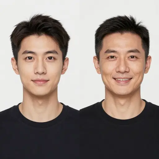 他与他父亲有着惊人的相似之处。