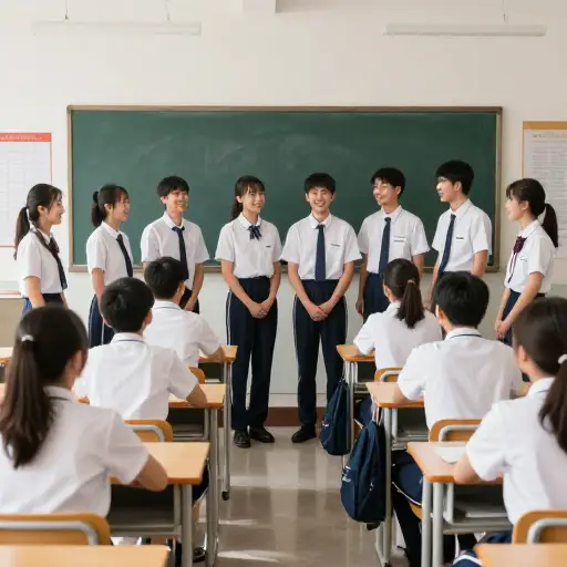 我们班有十五个学生。所有人都通过了考试。