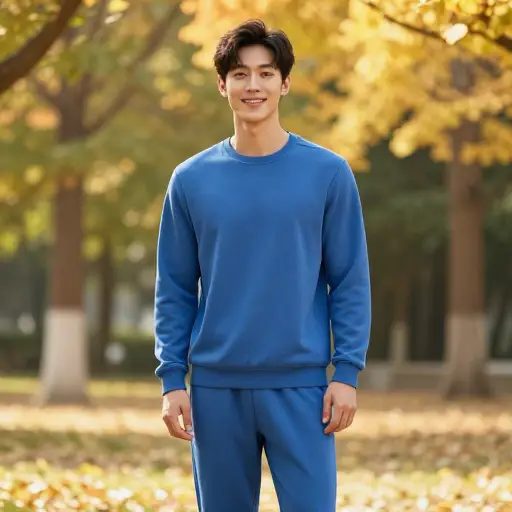 我也喜欢穿运动服，因为它们非常柔软和温暖。
