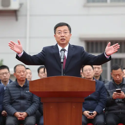 市长在开幕式上浮夸的致辞并没有安抚忧心忡忡的居民。