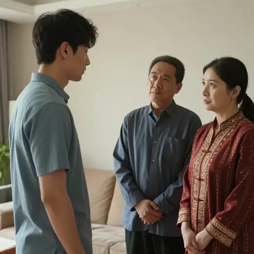 年轻时，他强烈反对父母保守的价值观。