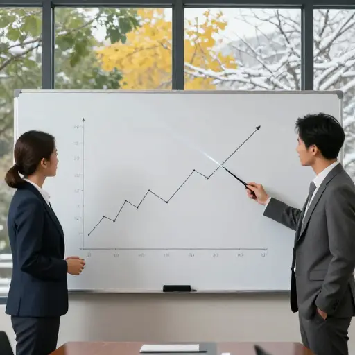 从这张图表来看，销售额在过去三个季度一直在稳步上升。
