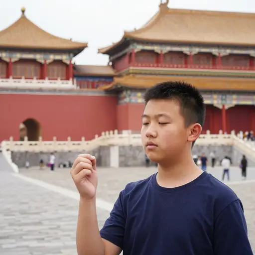 我曾参观过故宫博物院。