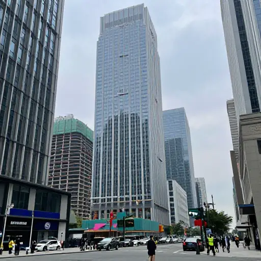 这座城市快速的城市发展吸引了许多新企业。