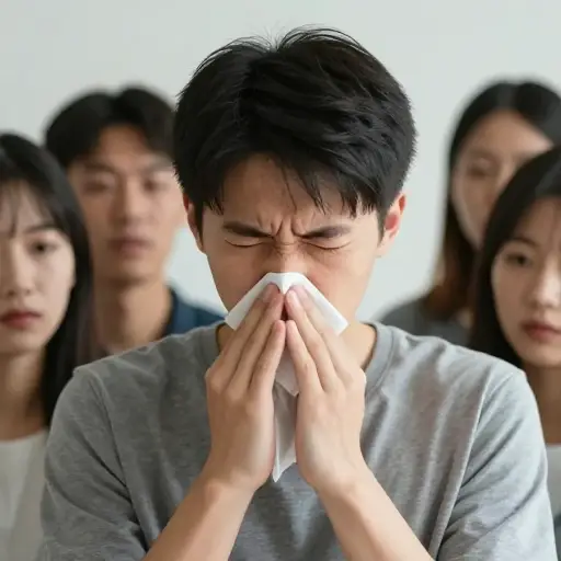 普通感冒的传染性很强。