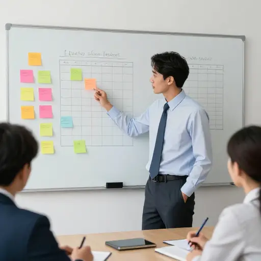 项目主管确保所有任务按时完成。
