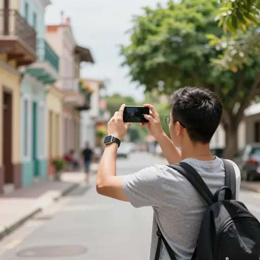 我们持旅游签证前往阿根廷。