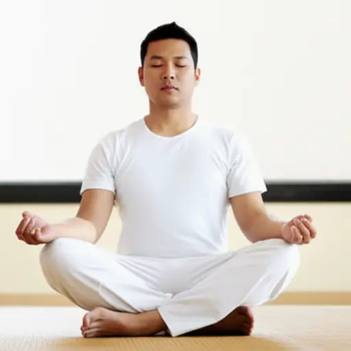他是瑜伽哲学的忠实追随者，每天都会冥想。