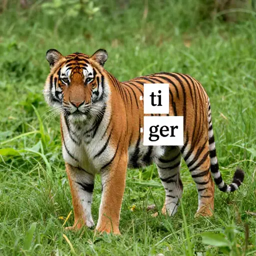 单词 "tiger" 有两个音节。