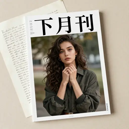 这本杂志下个月将刊登她的故事。