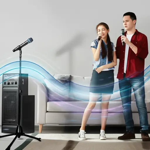他们家的卡拉OK设备音质特别好。