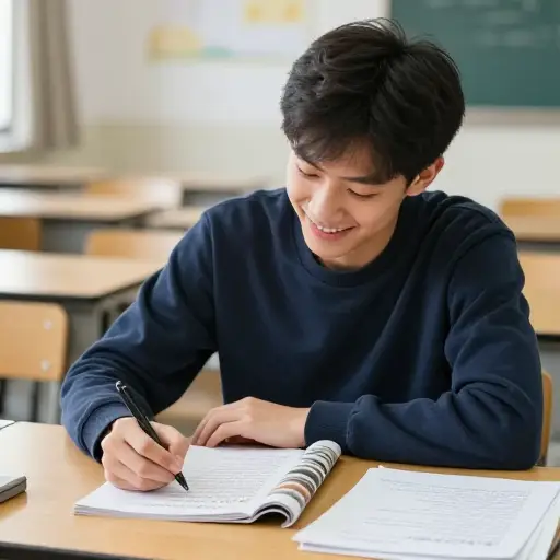 他为学校杂志创作了一首幽默的诗。