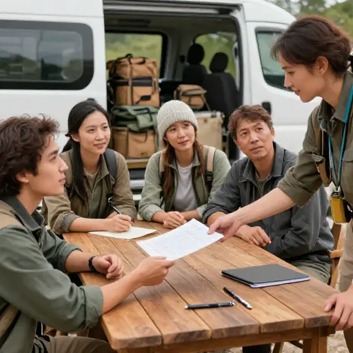 参加这次旅行前，所有人都需要签署一份免责声明。