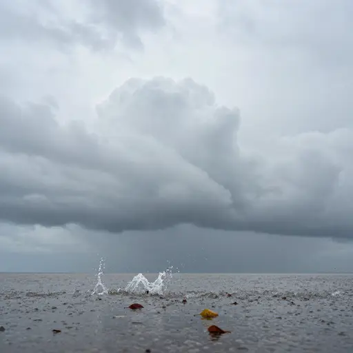 天气多云有雨。