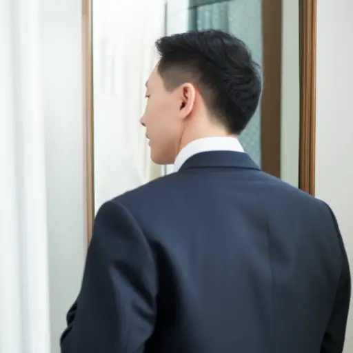 我爸爸每天上班都系领带。