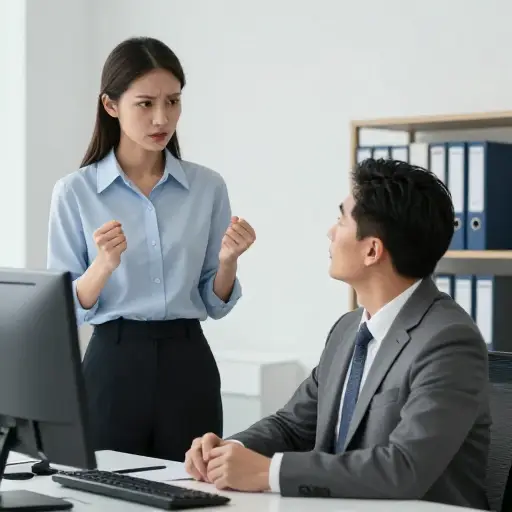 站出来告诉老板她的感受需要勇气。