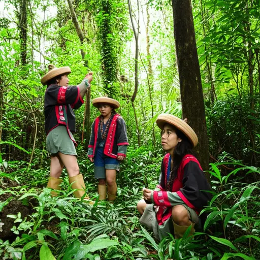当地土著居民的传统知识对保护这片森林至关重要。