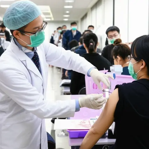 政府实施了大规模疫苗接种计划以控制疫情。