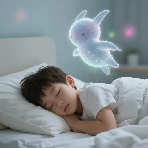 突然，一个奇怪的生物出现在了他的梦里。