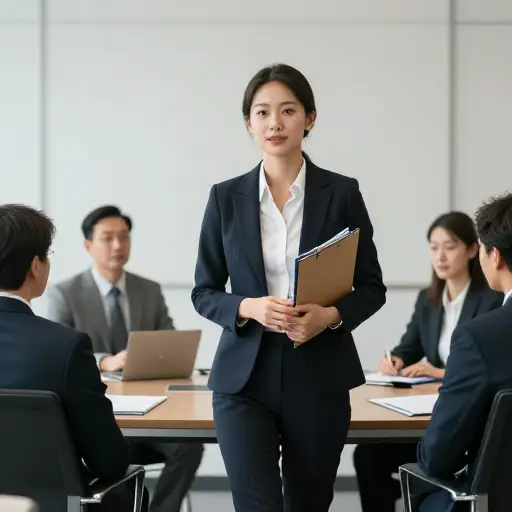 她带着令人信服的数据进入了谈判。