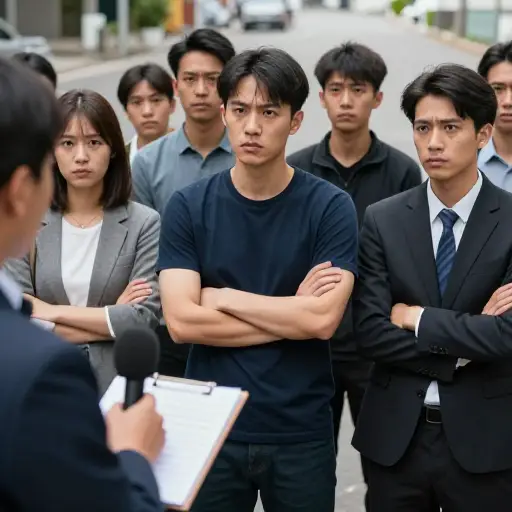 他们中许多人仍然对记者持怀疑态度。