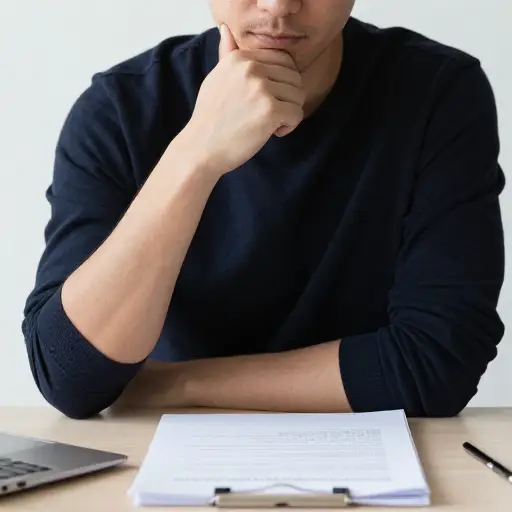 你需要对这件事考虑一下。