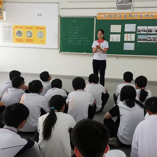 老师教我们如何处理紧急情况。