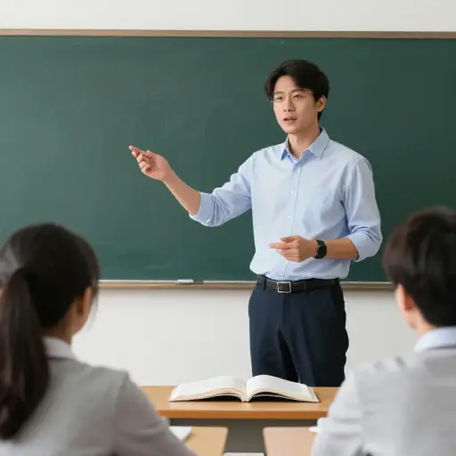 他用和教科书一样的方式解释了这个概念。