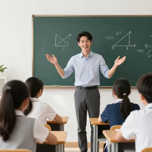 这位老师对教学充满热情，总是积极帮助学生。