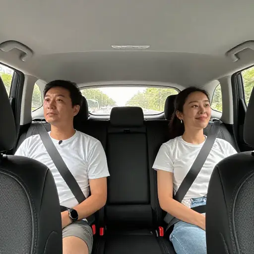 汽车的后座更宽敞。