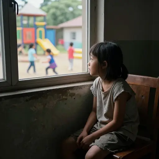 童年贫困可能留下持续一生的情感伤疤。
