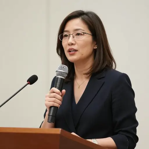 她的演讲如此雄辩有力，以至于每个人都为之动容。