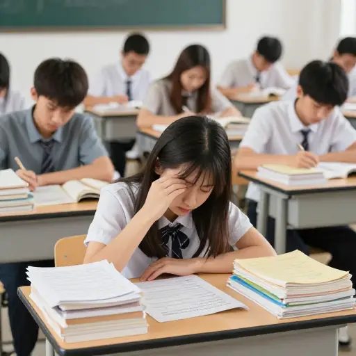 许多学生在考试期间都会经历作业过载。