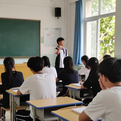 他上课时没注意听讲。