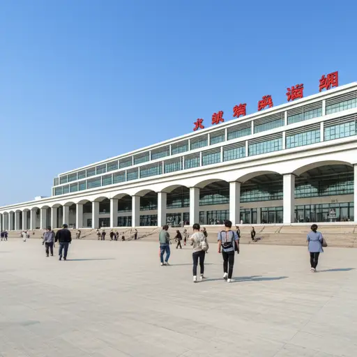 我们明天在火车站见面吧。