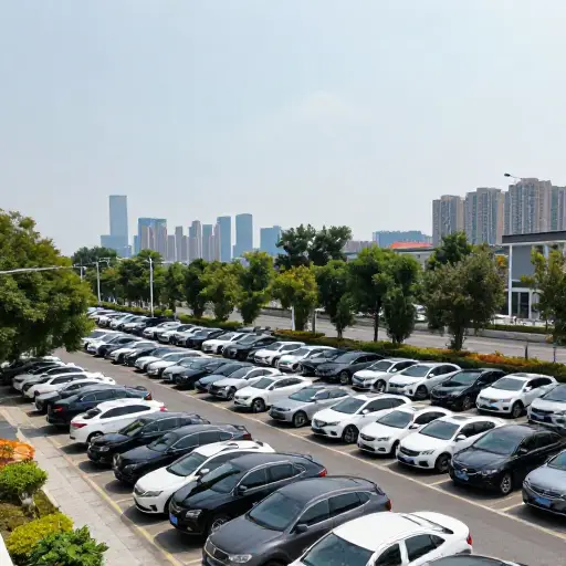 在市中心外建一个停车场可以在一定程度上解决这个问题。
