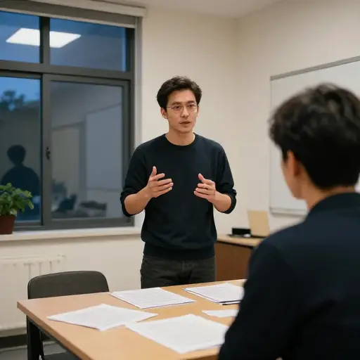 他几天来一直在排练他的演讲。