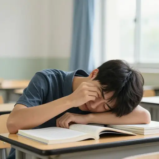 你觉得累的时候，就休息一下。