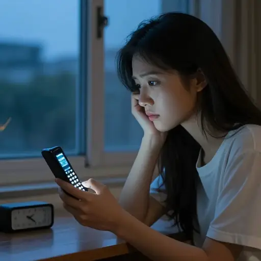 她本来要给我打电话的，但最终没有。